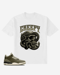 G West Creepy Skull Oversized T-Shirt Mens G West