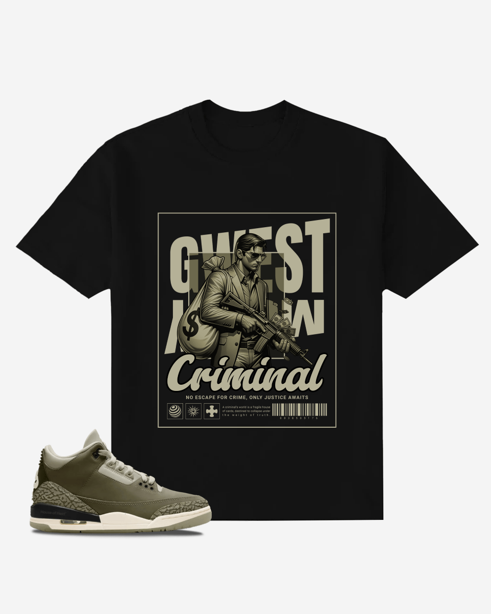 G West Criminal Oversized T-Shirt Mens G West