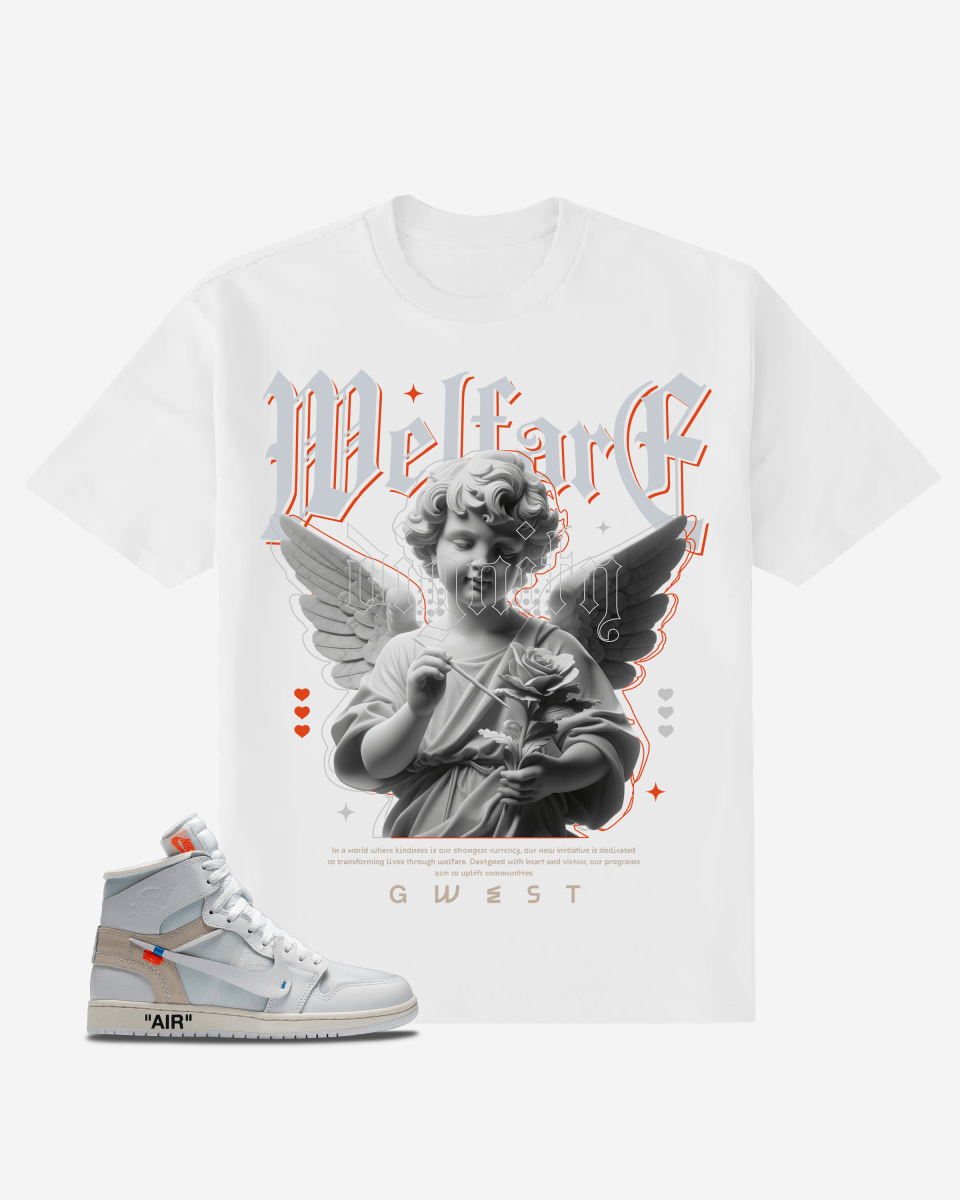 G West Cupid Love Oversized T-Shirt G West