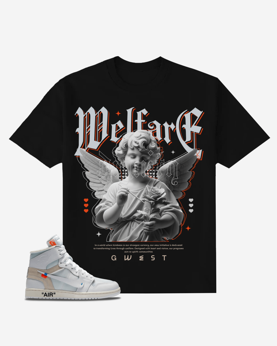 G West Cupid Love Oversized T-Shirt G West