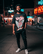 Camiseta Oversize para Hombre G West Cursed Boy