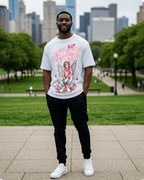 Camiseta Oversize para Hombre G West Cursed Boy