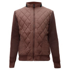 Urban Crest Quilted Bomber COFFEE