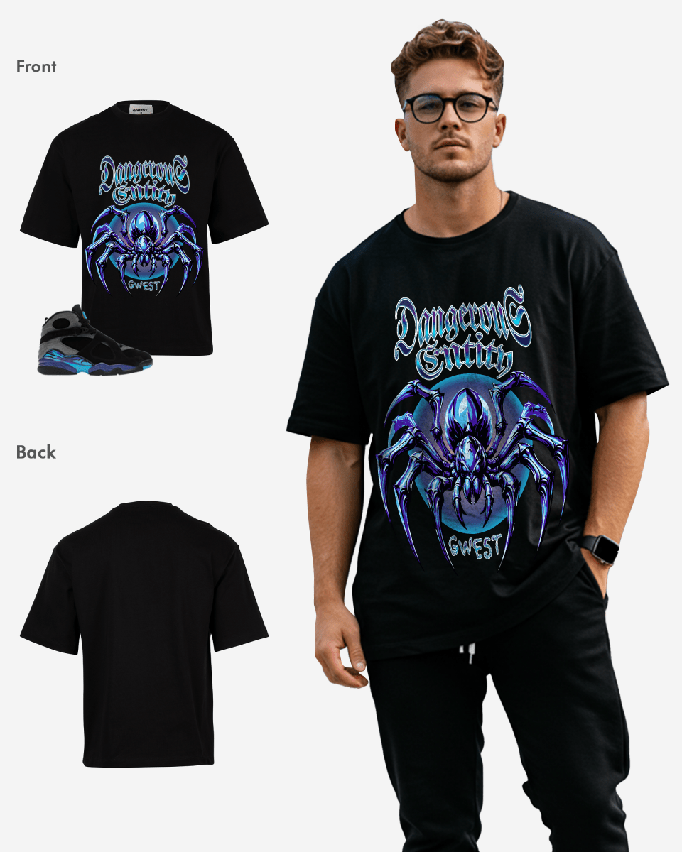 G West Dangerous Entity Oversized T-Shirt Mens G West