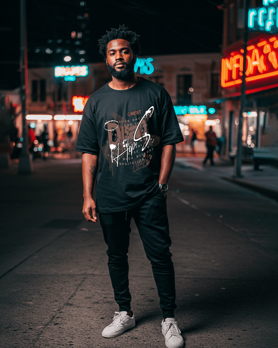 G West Dead Hope Oversized T-Shirt Mens G West