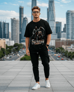 G West Death Stalken Oversized T-Shirt Mens G West