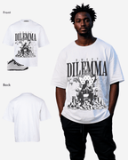 Camiseta de manga corta G West Dilemma Oversized para hombre