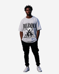 Camiseta de manga corta G West Dilemma Oversized para hombre