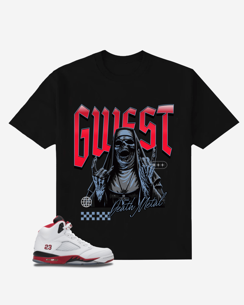 G West Divine Death Metal Oversized T-Shirt Mens G West