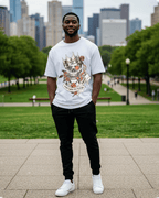 Camiseta extragrande para hombre G West Don't Hate Player