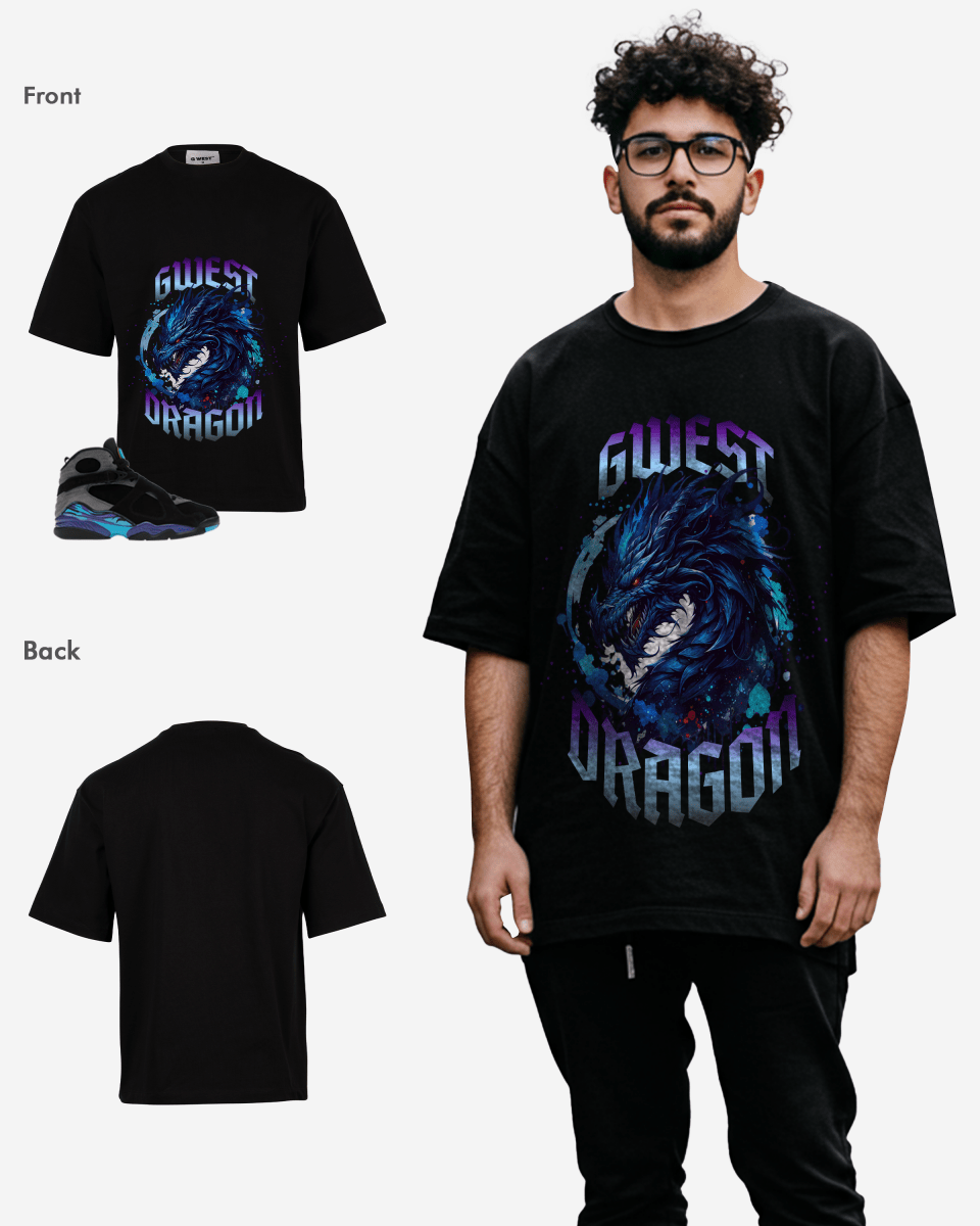 Camiseta Extragrande G West Dragon para Hombre