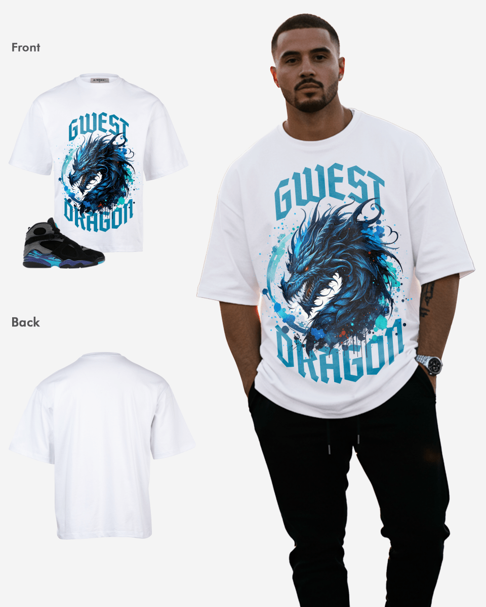 Camiseta Extragrande G West Dragon para Hombre