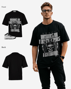 G West Drums Of Liberations Oversized T-Shirt Mens G West