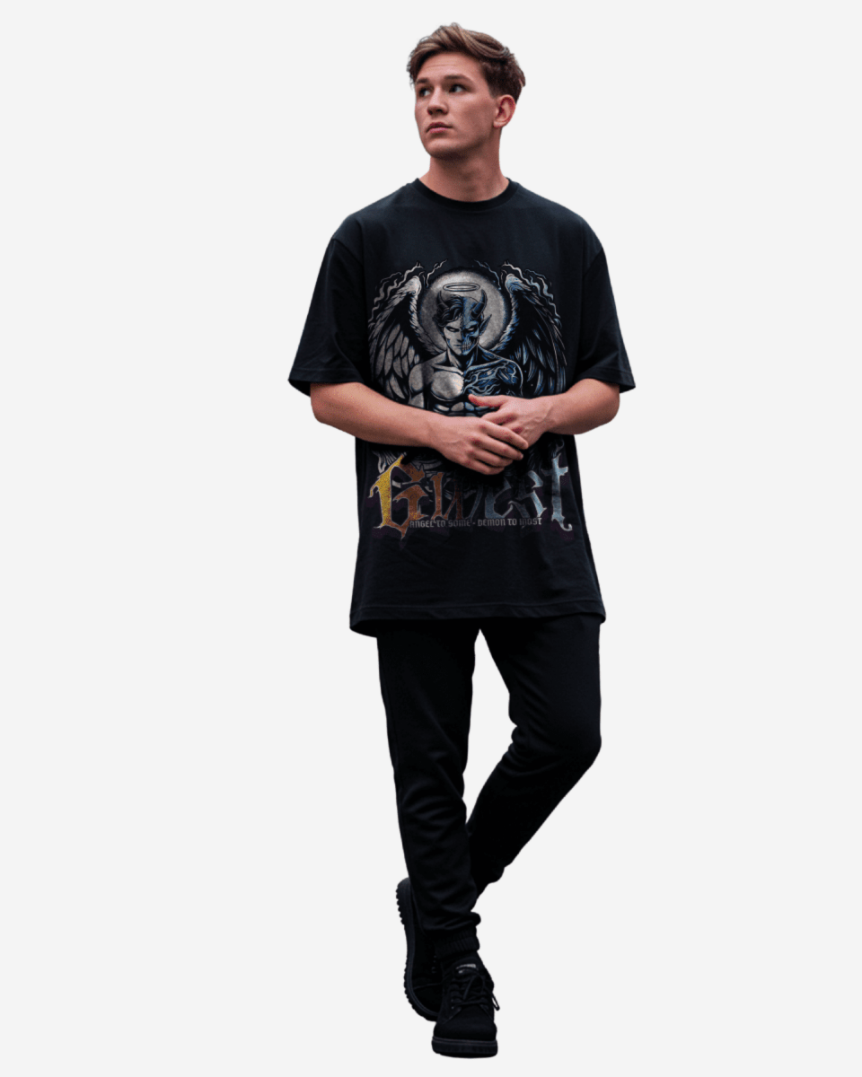 G West Duality Men's Oversized T-Shirt G West