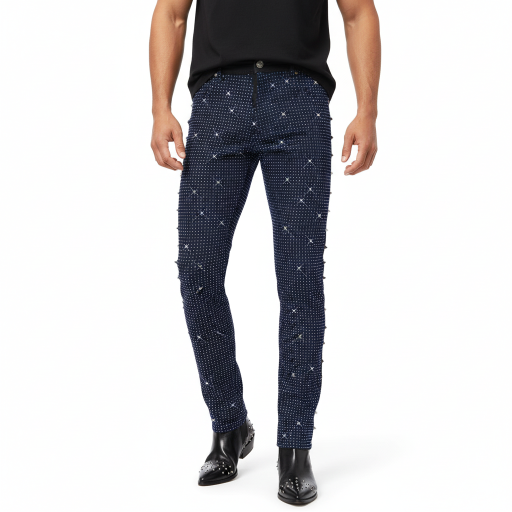 Pure Style Pants BLACK/ROYAL