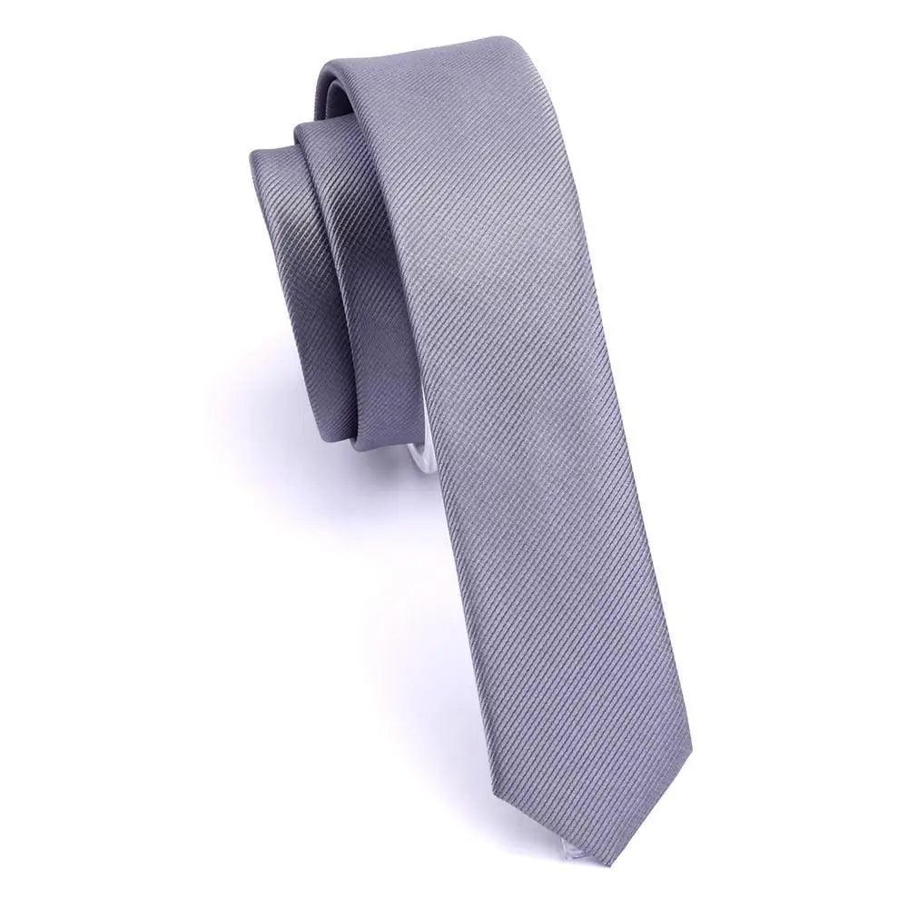 Elegant Blue Slim Business Men Neckties High Quality Color Wedding Necktie For Office And Daily Wear Solid Color Ties Classic Multiple Colors Uniform Necktie Stevvex