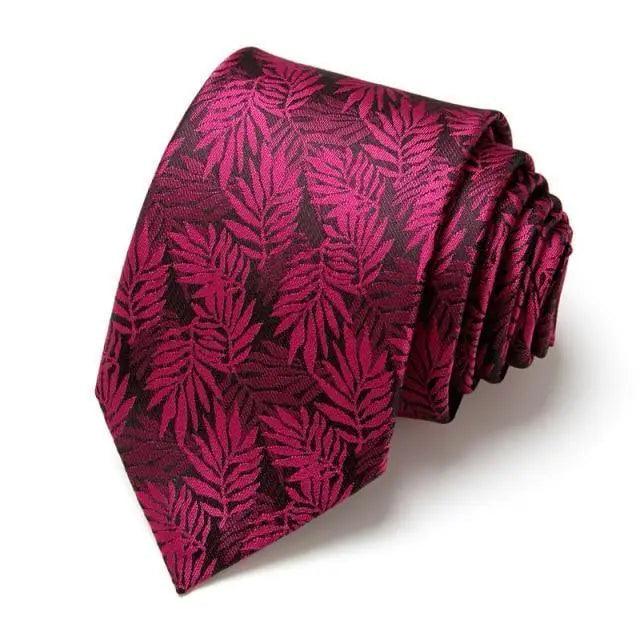 Elegant Fashion Flower Classic Design Neckties For Men Business Formal Suit Office Men Necktie Modern Patterned Formal Ties College Tuxedo Floral Tie Stevvex