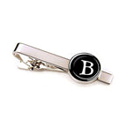 Elegant Men Fashion 26 Alphabet Letters Tie Clips Letter Tie Clip Men's Fashion Tie Pin Buckle Clip Tie Decoration Suit Accessories  Name Letters Jewelry Men Necktie Clip Pin Suit Accessories Classic Initials Alphabet A-Z Tie Clips Stevvex