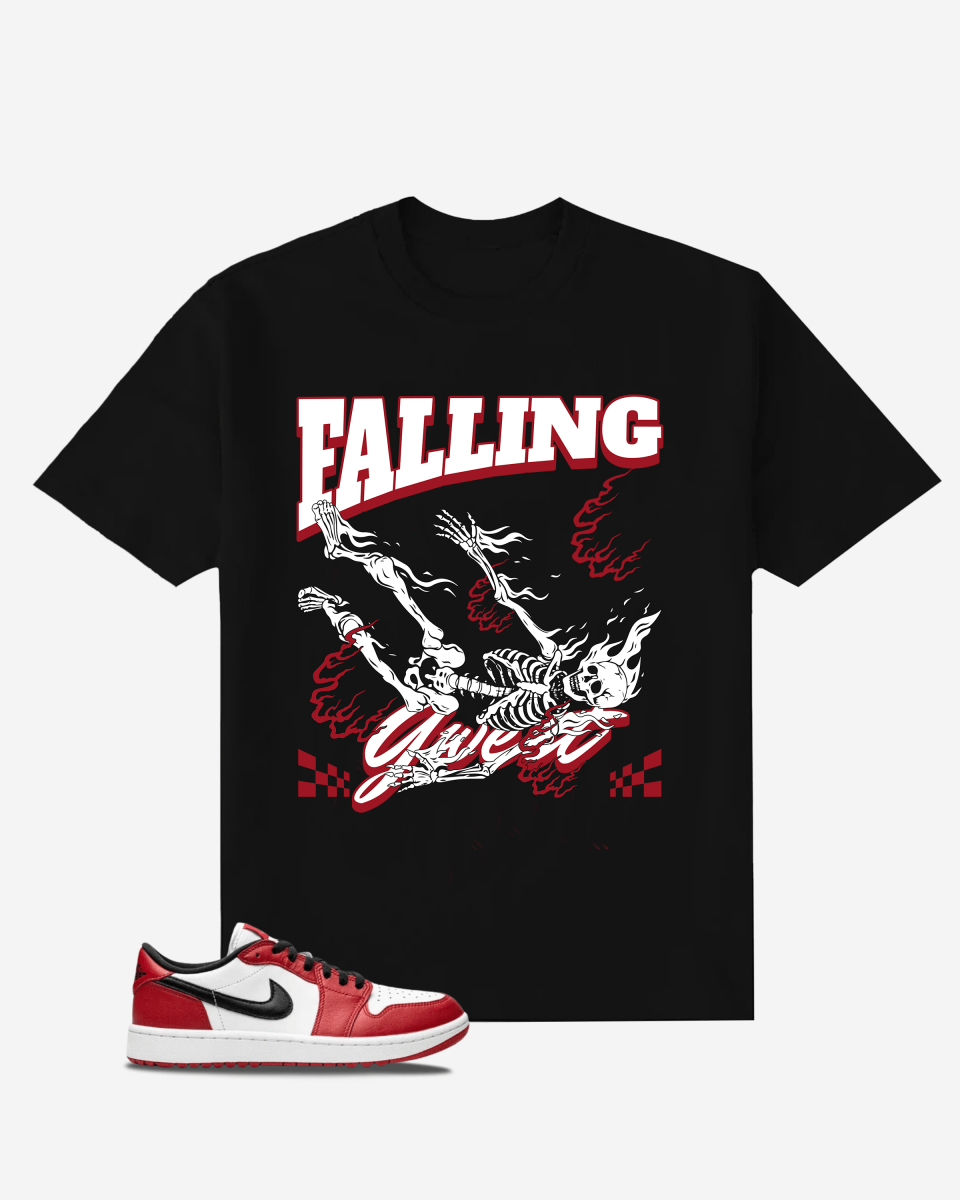 G West Falling Down Oversized T-Shirt Mens G West