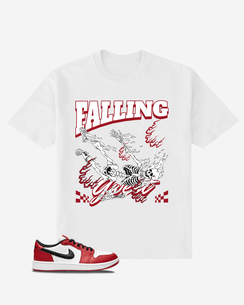 G West Falling Down Oversized T-Shirt Mens G West
