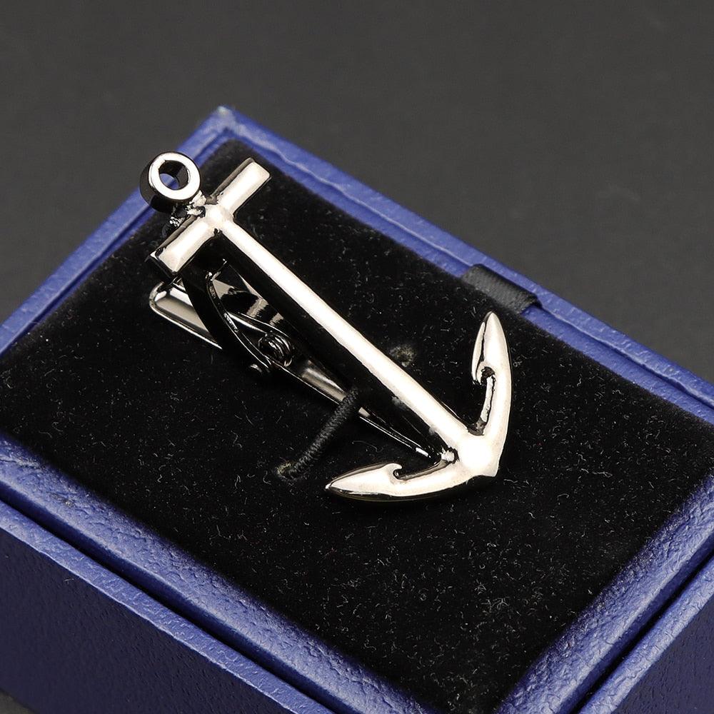 Fashion Metal Men Tie Clip Golden Musical Instrument Shape Simple Bar Clasp  Luxury Fashion Necktie Tie Clips Bar Variety Pattern Mens Suit Wedding Gift Unique Tie Clip Stevvex