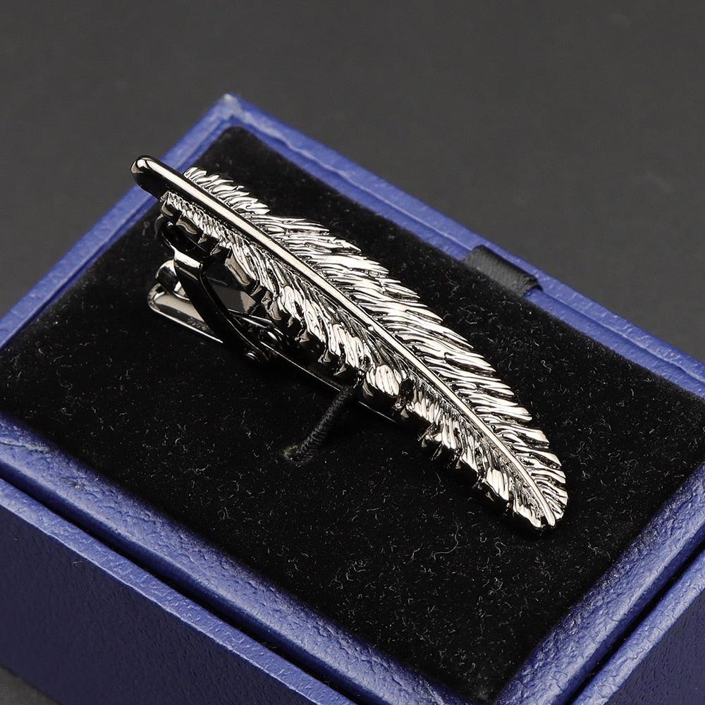 Fashion Metal Men Tie Clip Golden Musical Instrument Shape Simple Bar Clasp  Luxury Fashion Necktie Tie Clips Bar Variety Pattern Mens Suit Wedding Gift Unique Tie Clip Stevvex