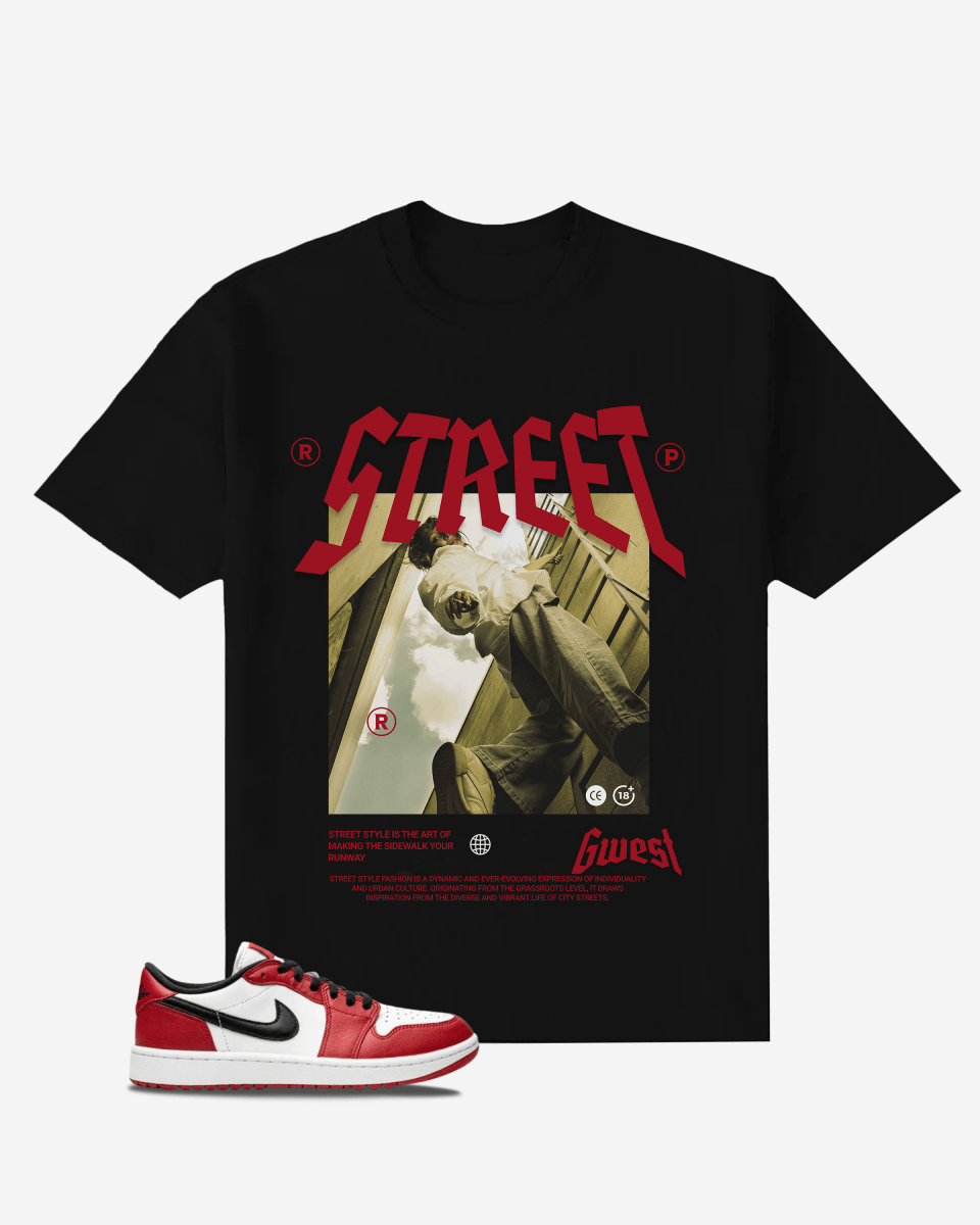 G West Fashion Streetwear Oversized T-Shirt Mens G West