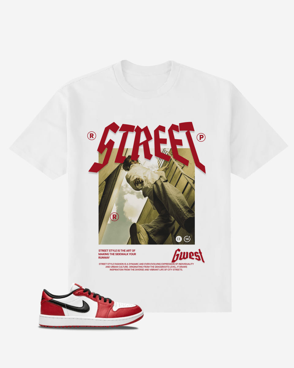 G West Fashion Streetwear Oversized T-Shirt Mens G West