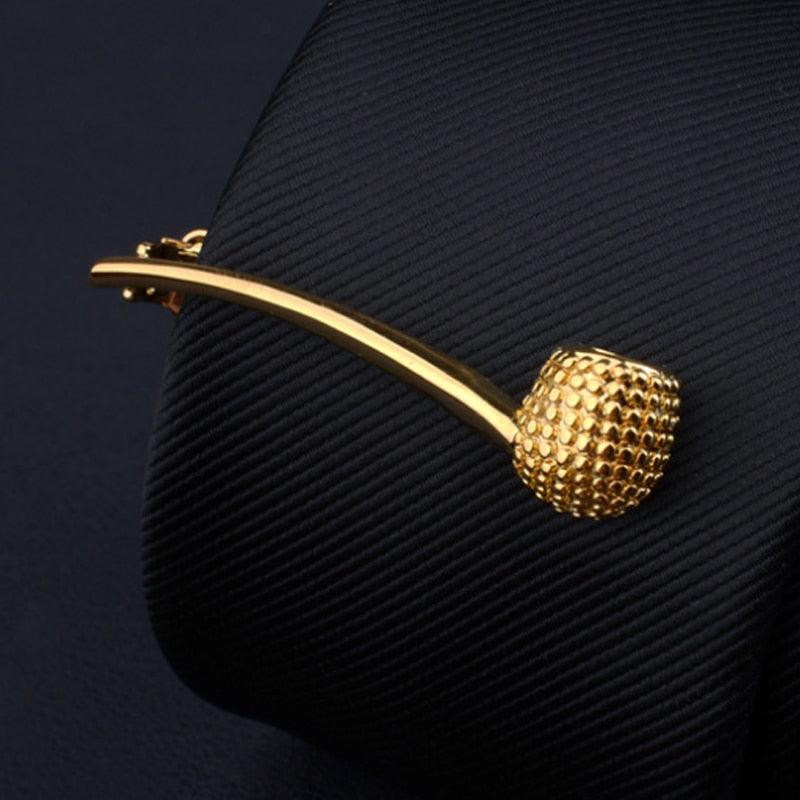 Fashion Tie Clips Men's Metal Necktie Bar Tie Bar Clip Men's Daily Tie Clip Accessories Unique Modern Stainless Steel Fashion Business Tie Bar Formal Shirt Wedding Ceremony Gold Tie Clip Men's Party Gifts Stevvex