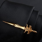 Fashion Tie Clips Men's Metal Necktie Bar Tie Bar Clip Men's Daily Tie Clip Accessories Unique Modern Stainless Steel Fashion Business Tie Bar Formal Shirt Wedding Ceremony Gold Tie Clip Men's Party Gifts Stevvex