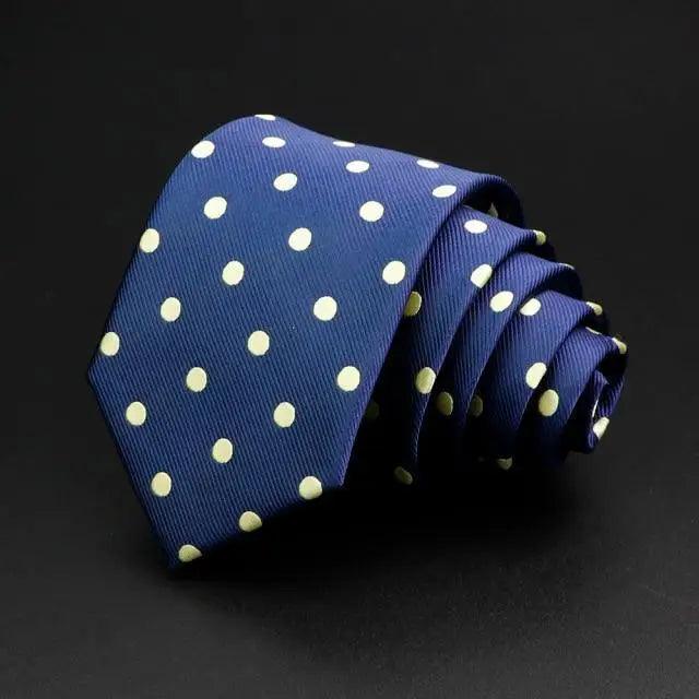 Fashionable Men Office Elegant Necktie Daily Wear Wedding Necktie Party Men Striped Formal Design Neckties Classic Plaid Necktie Stripe Ties Pattern Business Formal Tie Stevvex