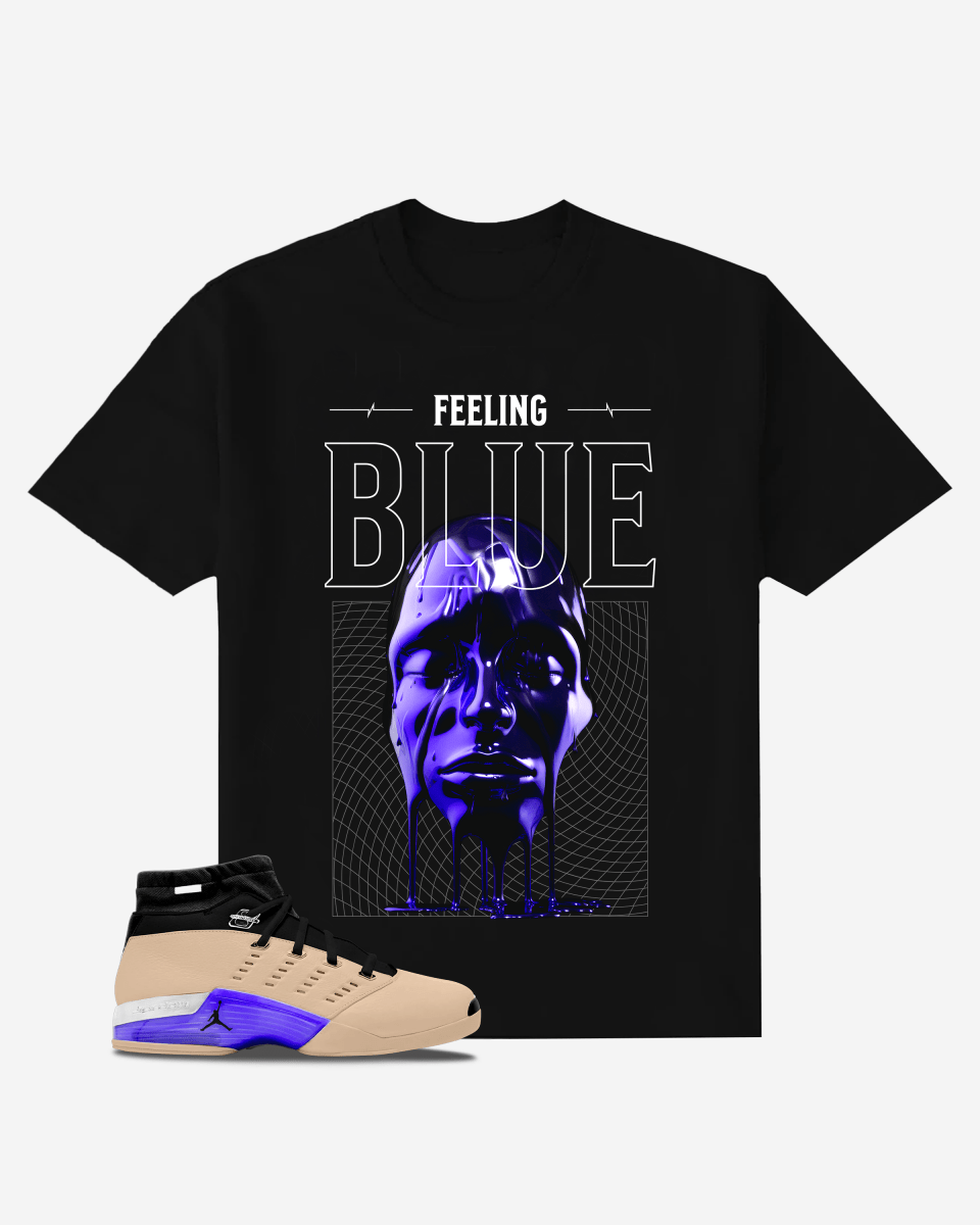 G West Feeling Blue Oversized T-Shirt Mens G West