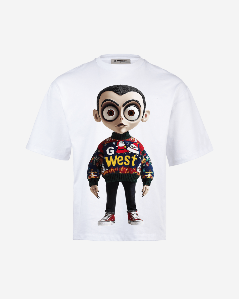 G West Festive Freaks Oversized T Shirt Mens G West