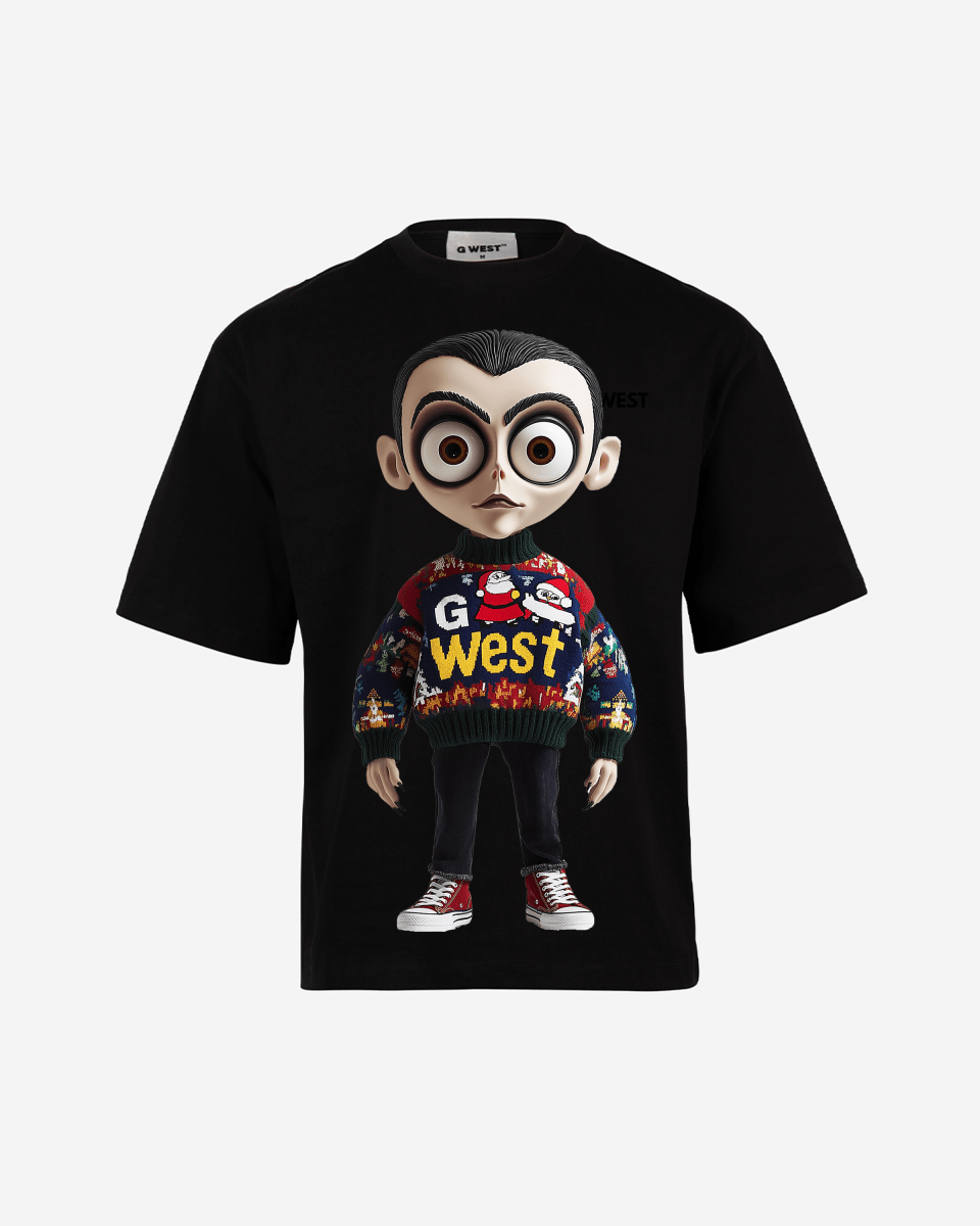 G West Festive Freaks Oversized T Shirt Mens G West
