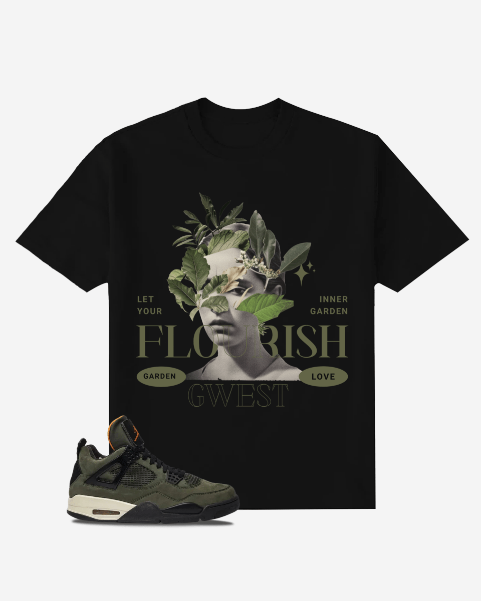 G West Flourish Oversized  T-Shirt Mens G West