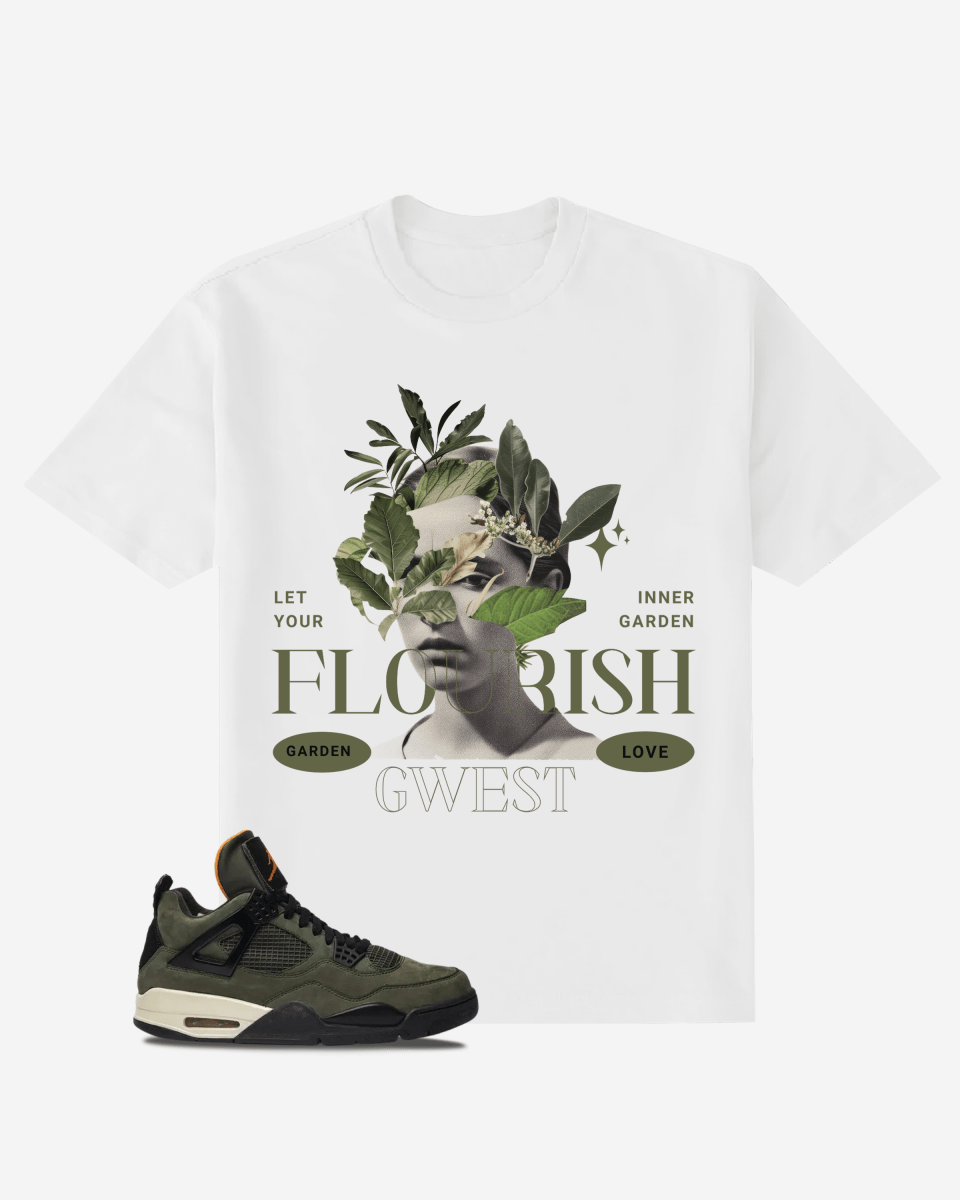 G West Flourish Oversized  T-Shirt Mens G West