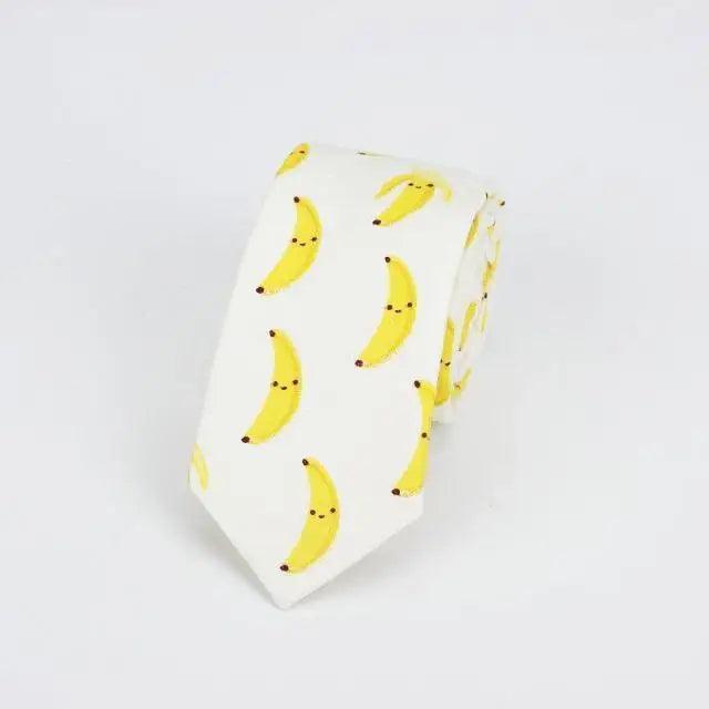 Flower Theme Cotton Slim Men Necktie Casual Business Design Skinny Necktie Floral Print Party Necktie For Men Stevvex