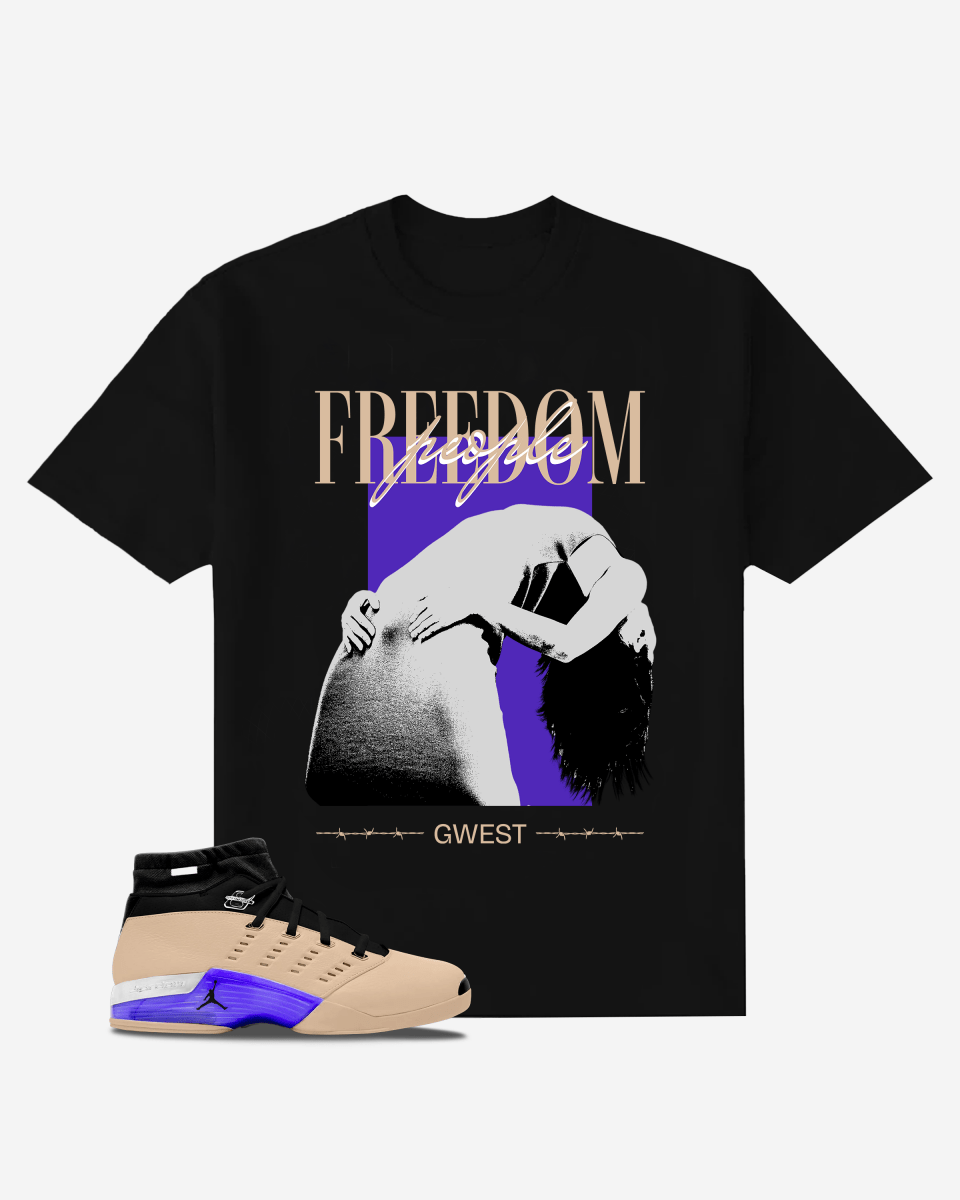 G West Freedom People Oversized T-Shirt Mens G West