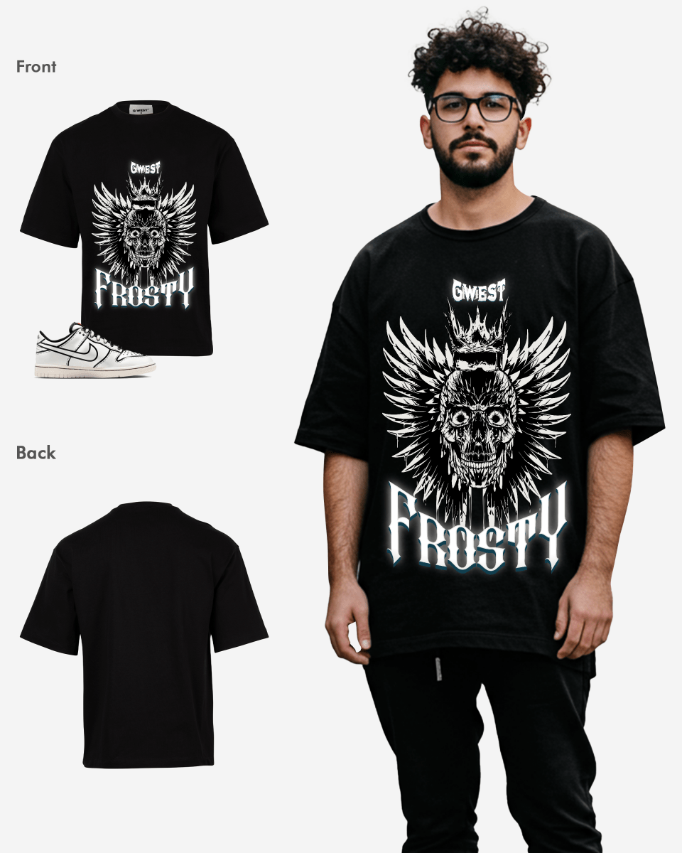 G West Frosty Crown Camiseta Extragrande para Hombre