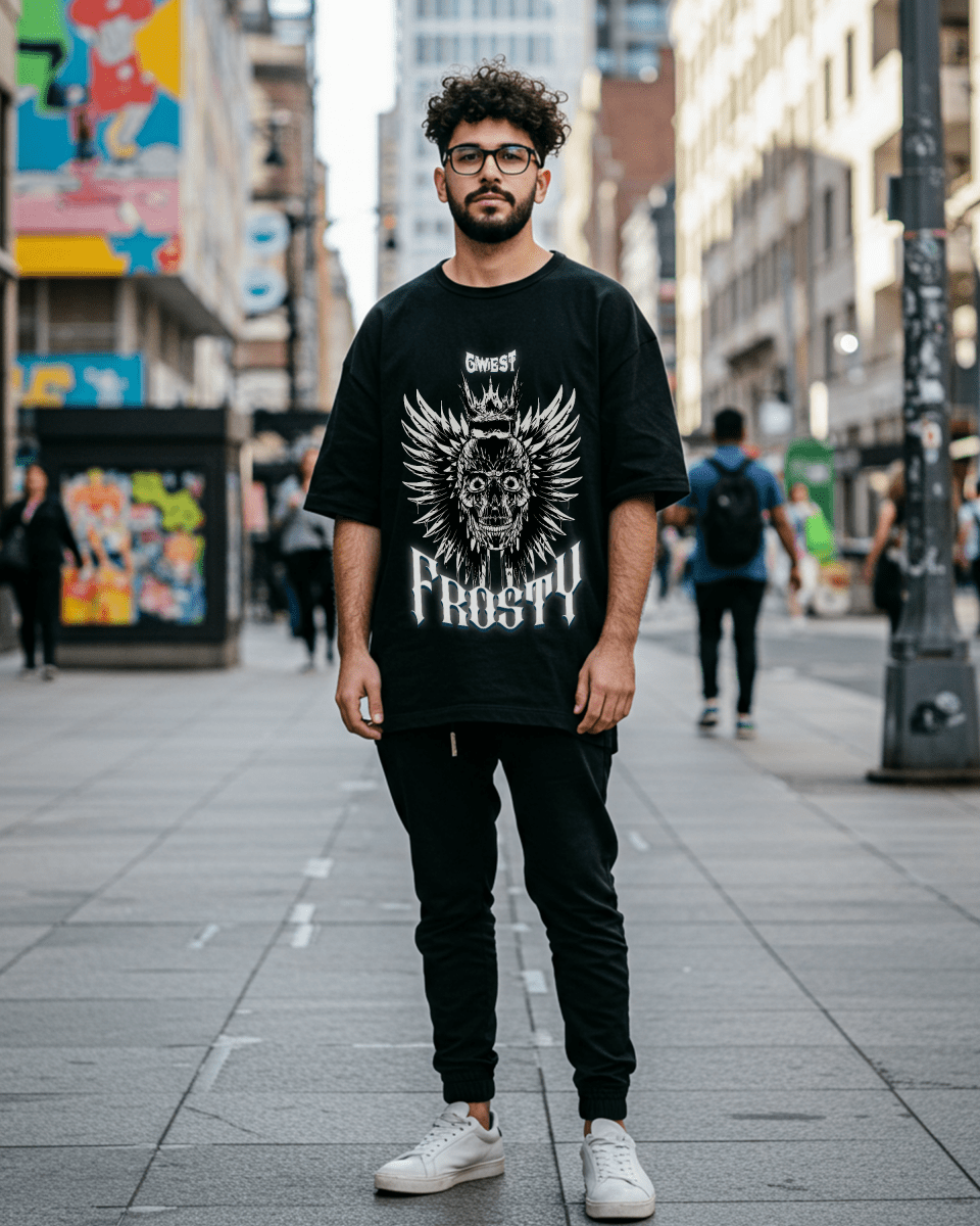 G West Frosty Crown Camiseta Extragrande para Hombre