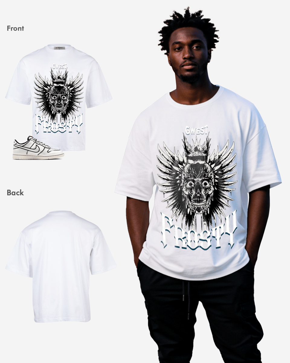 G West Frosty Crown Camiseta Extragrande para Hombre