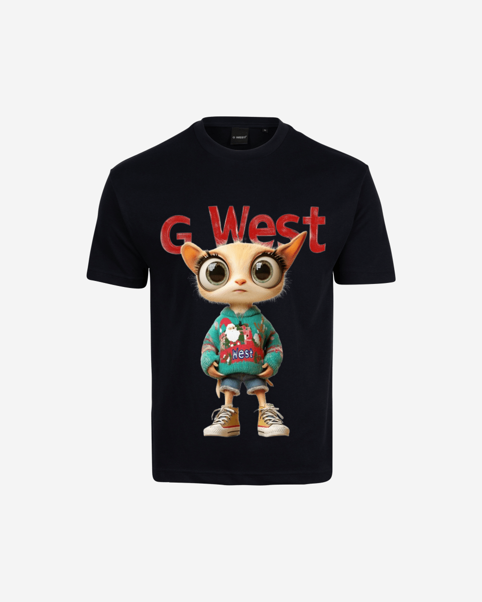 G West Frosty Diva Oversized T-Shirt Mens G West