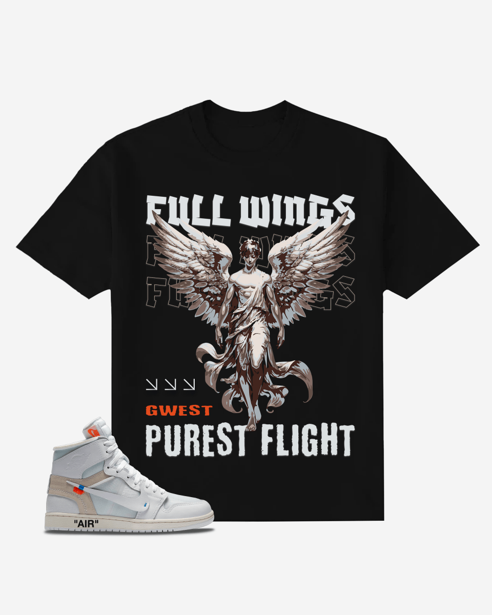 G West Full Wings Oversized T-Shirt Mens G West