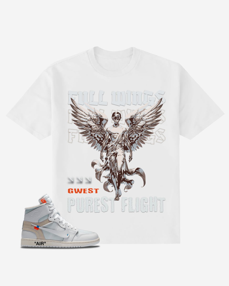 G West Full Wings Oversized T-Shirt Mens G West