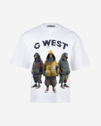 G West Mens 3 Peigion Oversized Tee G West