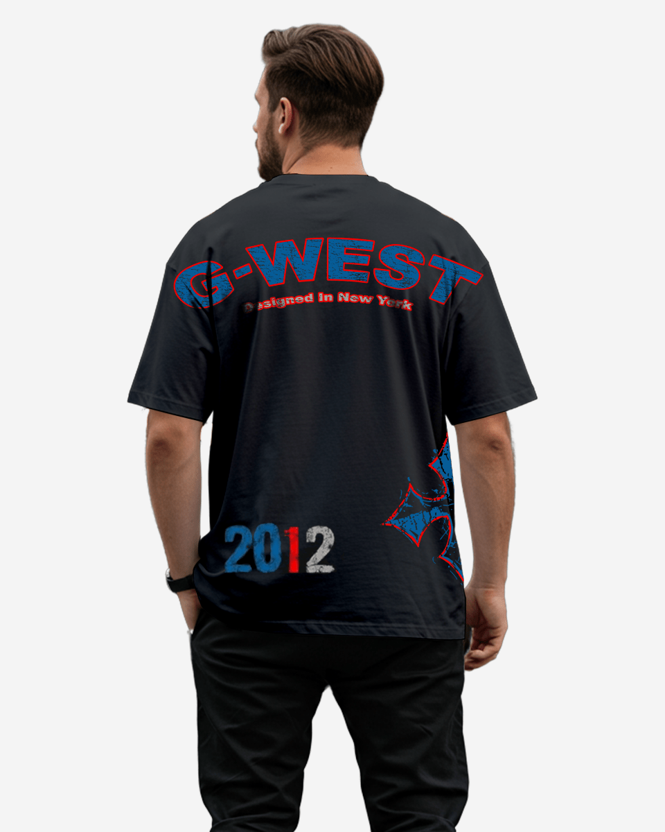 G West 3.0 Arch Logo T-Shirt Big and Tall Mens G West