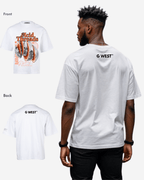 G WEST ACID THREADS OVERSIZED T-Shirt Mens G West