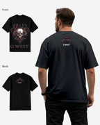 G west Afflicted Times T-Shirt Big and Tall Mens G West