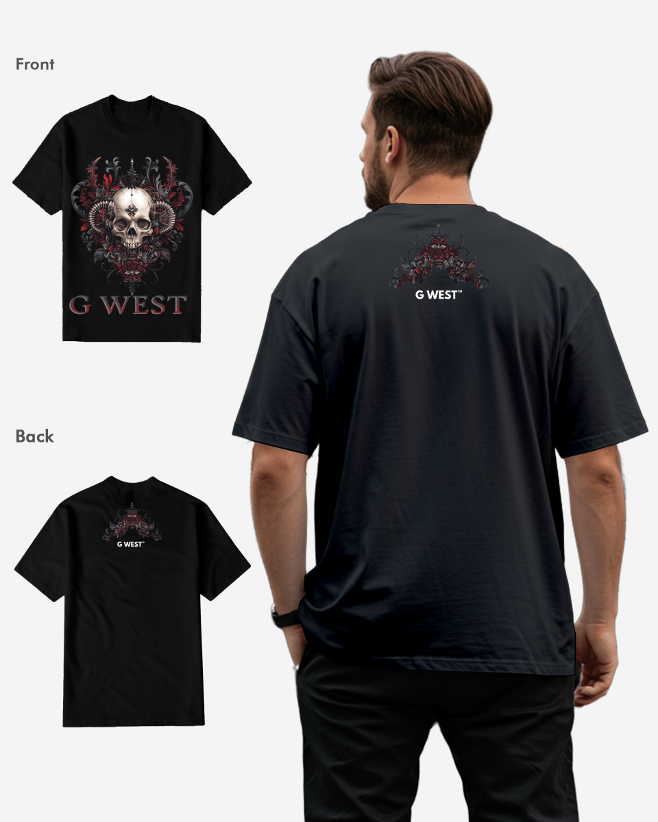 G west Afflicted Times T-Shirt Big and Tall Mens G West