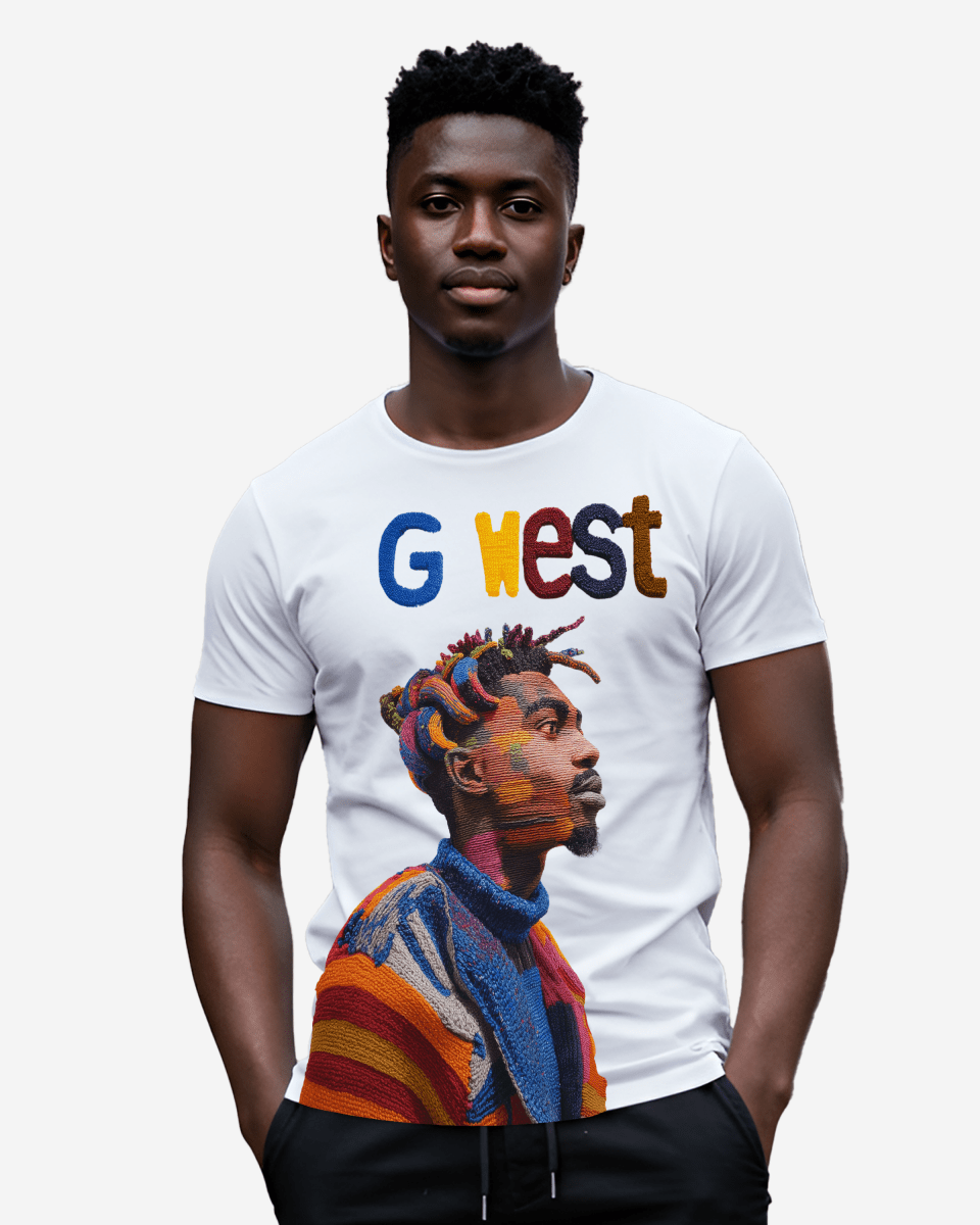G West Mens African Men Tee G West
